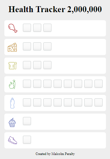 Health Tracker 2,000,000 – Building a Simple Web Tool for Family ...